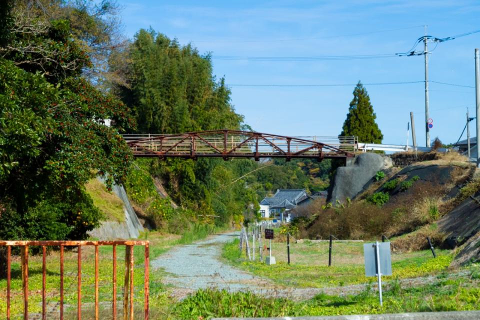 三池炭鉱専用鉄道敷跡