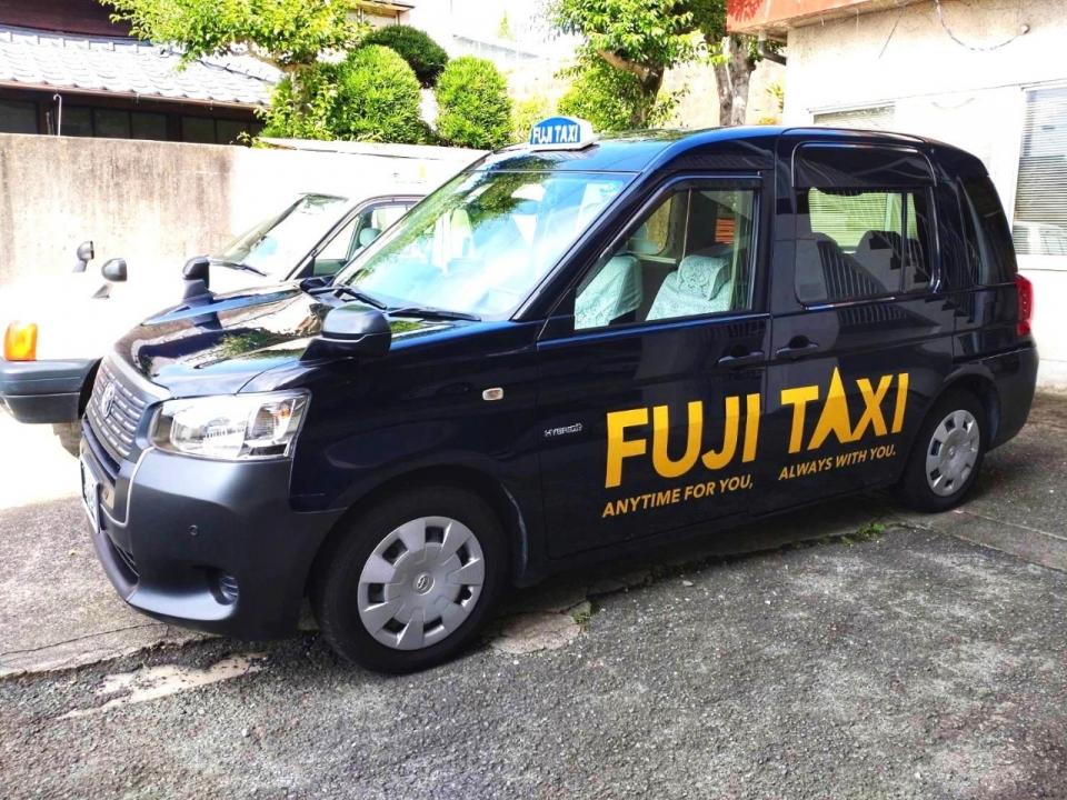 画像：大牟田冨士タクシーのタクシー