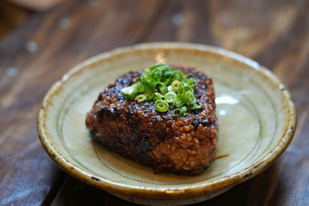 画像:酵素玄米の焼きおにぎり