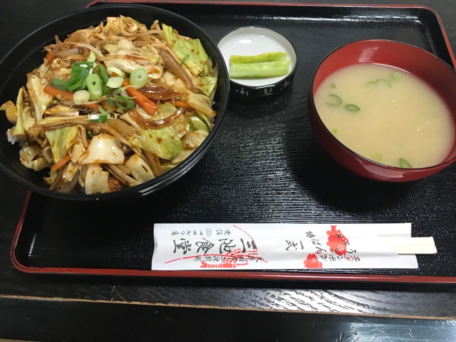 ソースカツ丼