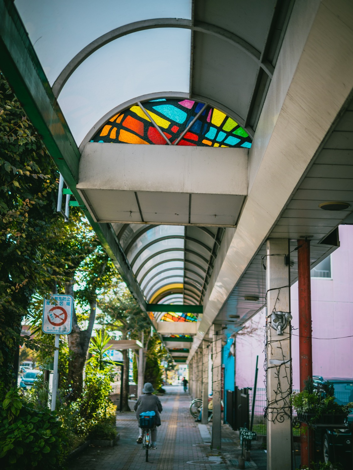 画像：築町の歩道