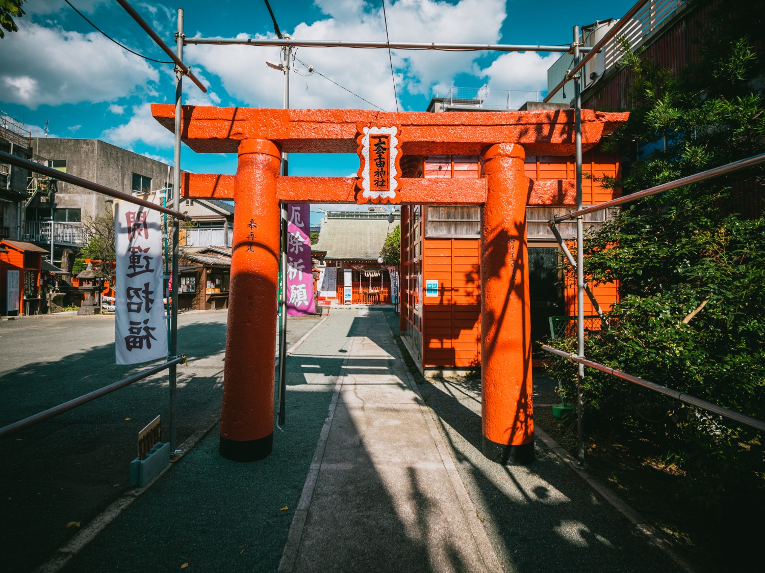 画像：大牟田神社の鳥居