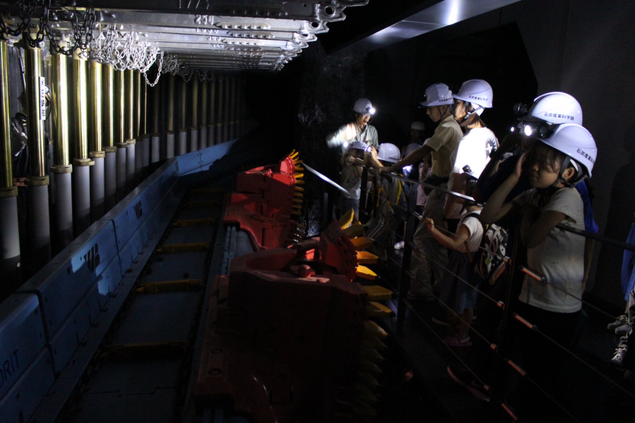 石炭産業科学館の内観写真2